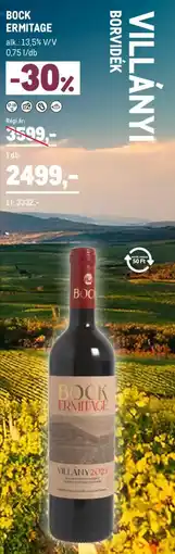 Metro BOCK ERMITAGE ajánlat