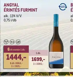 Metro ANGYAL ÉRINTÉS FURMINT ajánlat