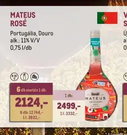 Metro MATEUS ROSÉ ajánlat