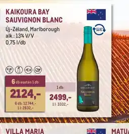 Metro KAIKOURA BAY SAUVIGNON BLANC ajánlat
