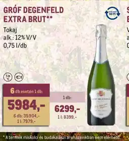 Metro GRF DEGENFELD EXTRA BRUT ajánlat