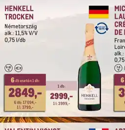 Metro HENKELL TROCKEN ajánlat