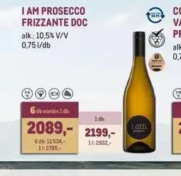Metro I AM PROSECCO FRIZZANTE DOC ajánlat