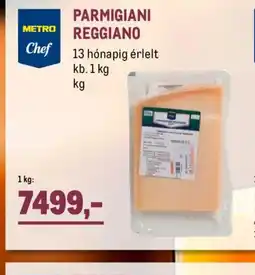 Metro METRO Chef PARMIGIANI REGGIANO ajánlat