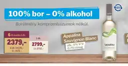 Metro Appalina Sauvignon Blanc ajánlat