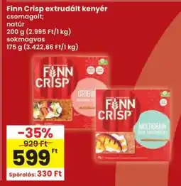 Interspar Finn Crisp extrudált kenyér ajánlat
