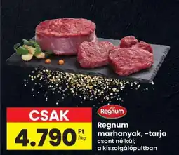 Interspar Regnum marhanyak, tarja ajánlat
