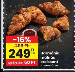 Interspar Harmónia málnás croissant ajánlat