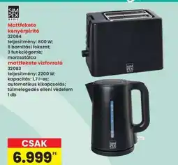 Interspar Mattfekete kenyérpirító ajánlat