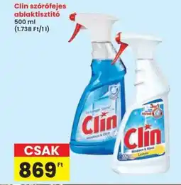 Interspar Clin szórófejes ablaktisztító ajánlat