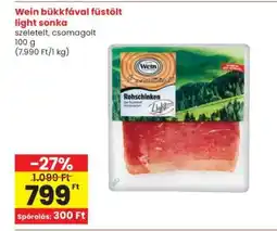 Interspar Wein bükkfával füstölt light sonka ajánlat