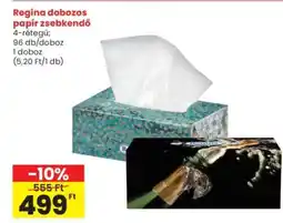 Interspar REGINA DOBOZOS PAPÍR ZSEBKENDŐ ajánlat