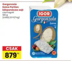 Interspar Gorgonzola Dolce Portion kékpenészes sajt ajánlat