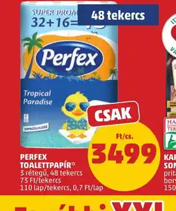 PENNY PERFEX TOALETTPAP KARÁT SONKA pritaminpaprikásbors 150R ajánlat