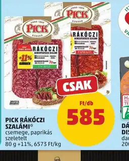 PENNY PICK RÁKCZI SZALÁMI ajánlat