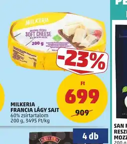 PENNY MILKERIA FRANCIA LÁGY SAJT ajánlat