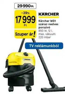 Kärcher WD1 száraz-nedves porszívó