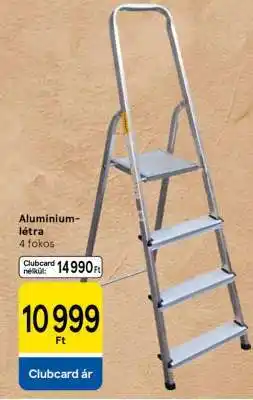 Tesco Alumínium létra ajánlat