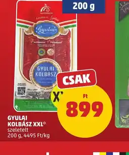 PENNY GYULAI KOLBÁSZ XXL ajánlat