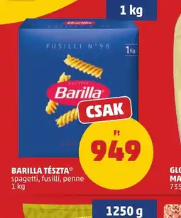 PENNY BARILLA TÉSZTA ajánlat