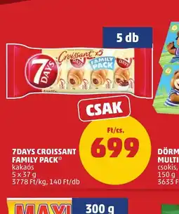 PENNY 7DAYS CROISSANT FAMILY PACK ajánlat