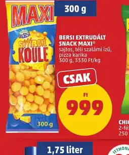 PENNY BERSI EXTRUDÁLT SNACK MAXI ajánlat