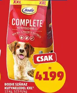 PENNY BODIE SZÁRAZ KUTYAELEDEL XXL ajánlat