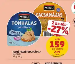 PENNY HAMÉ PÁSTÉTOM, MÁJAS ajánlat