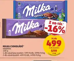 PENNY MILKA CSOKOLÁDÉ ajánlat
