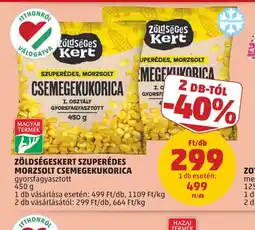 PENNY ZÖLDSÉGESKERT CSEMEGEKUKORICA ajánlat