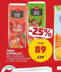 PENNY PENNY GYÜMÖLCSLÉ ajánlat