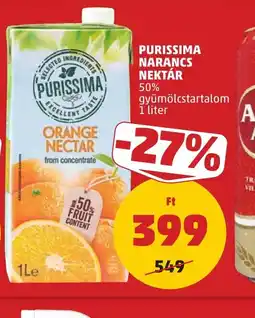 PENNY PURISSIMA NARANCS NEKTÁR ajánlat