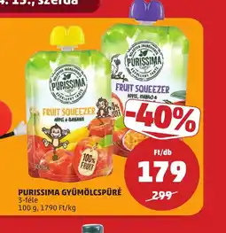 PENNY PURISSIMA GYÜMÖLCSPÜRÉ ajánlat