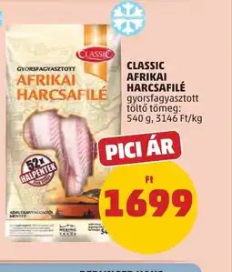 PENNY CLASSIC AFRIKAI HARCSAFILÉ ajánlat