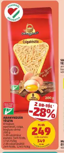 PENNY ARANYKOSÁR TÉSZTA ajánlat