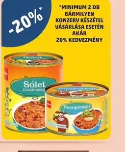 PENNY SPAR Slet és Pacalpörkölt ajánlat