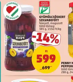 PENNY GYÜMÖLCSÖSKERT SZILVABEFŐTT ajánlat