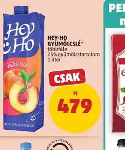 PENNY HEY-HO GYÜMÖLCSLÉ ajánlat