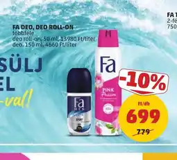 PENNY FA DEO, DEO ROLL-ON ajánlat