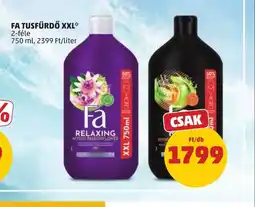 PENNY FA TUSFÜRDŐ XXL ajánlat