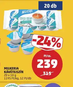 PENNY MILKERIA KÁVÉTEJSZÍN ajánlat