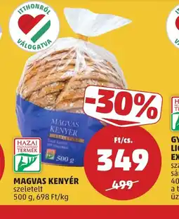 PENNY MAGVAS KENYÉR ajánlat