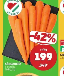 PENNY SÁRGARÉPA ajánlat
