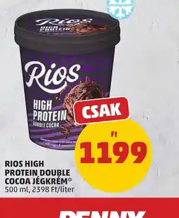 PENNY RIOS HIGH PROTEIN DOUBLE COCOA JÉGKRÉM ajánlat
