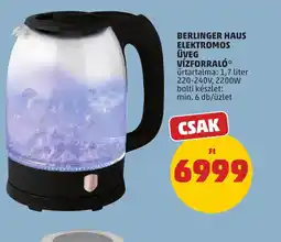 PENNY BERLINGER HAUS ÜVEG VÍZFORRAL ajánlat