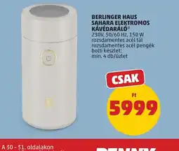 PENNY BERLINGER HAUS SAHARA KÁVÉDARÁL ajánlat