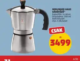 PENNY BERLINGER HAUS KÁVÉFŐZŐ ajánlat