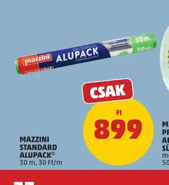 PENNY MAZZINI STANDARD ALUPACK ajánlat