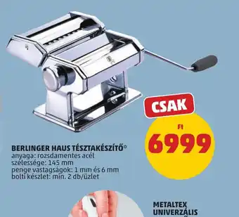 PENNY BERLINGER HAUS TÉSZTAKÉSZÍTŐ ajánlat