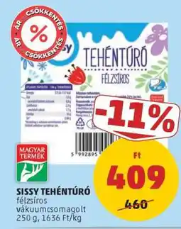 PENNY Sissy Tehéntúró ajánlat